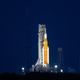 Artemis 1 on the launch pad.